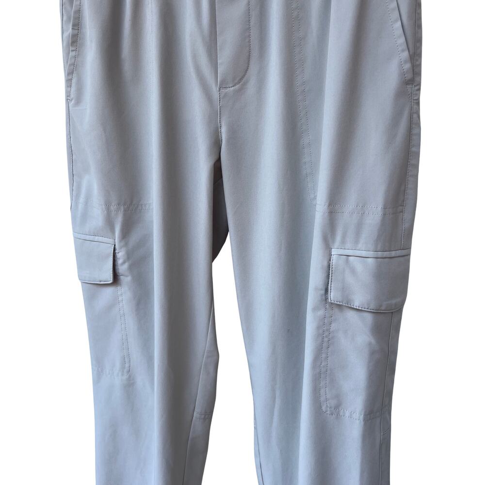 Banana Republic Standard Flyweight Cargo Jogger Pants XS in Salton Sea Cream - Picture 5 of 9